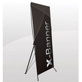 X-Banner Replacement Graphic, Vinyl 23.5"W x 63"H